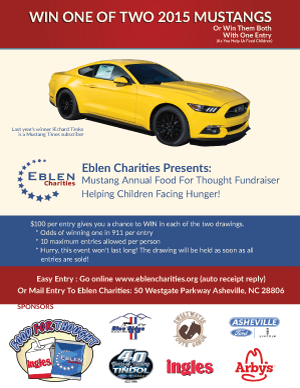 Eblen Charities Mustang Food For Thought Fundraiser