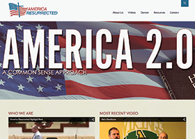 America Resurrected Website