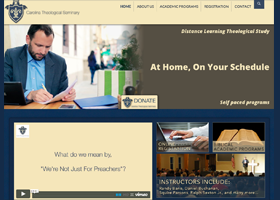 Web Design and Development - Carolina Theological Seminary