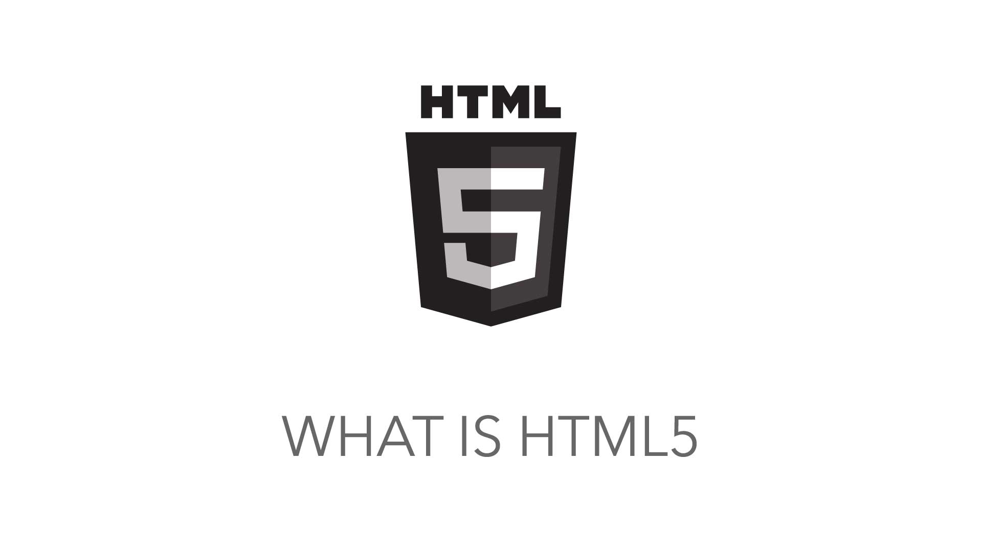 What is HTML5