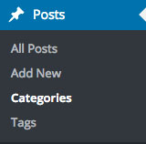 Wordpress Category Link
